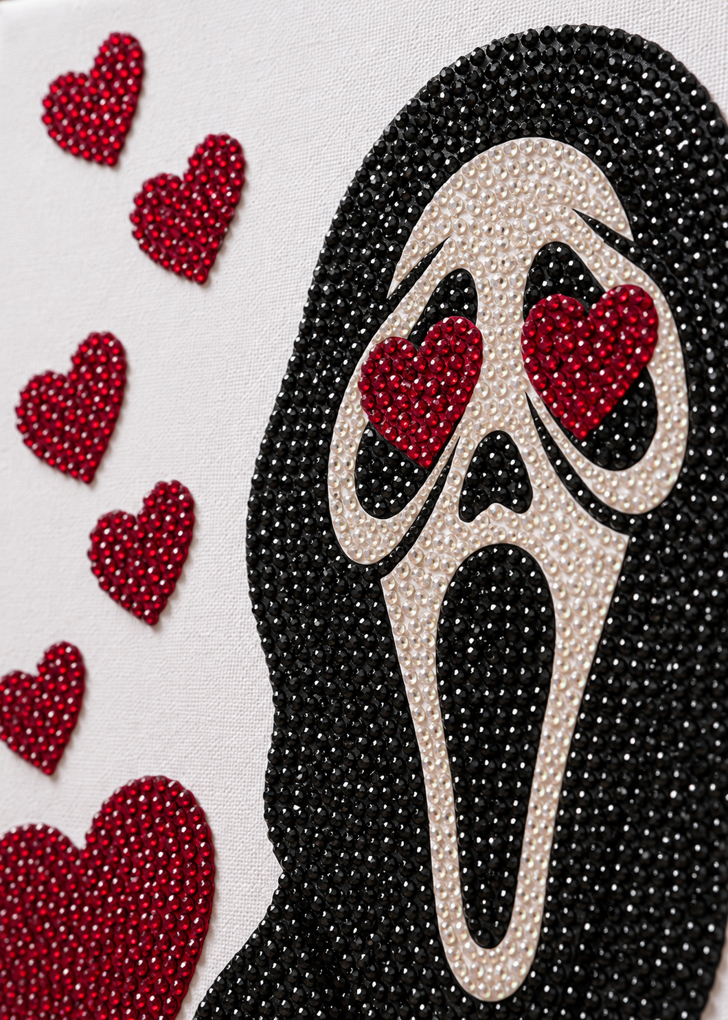 Mask In Love DIY Bedazzle Canvas Kit