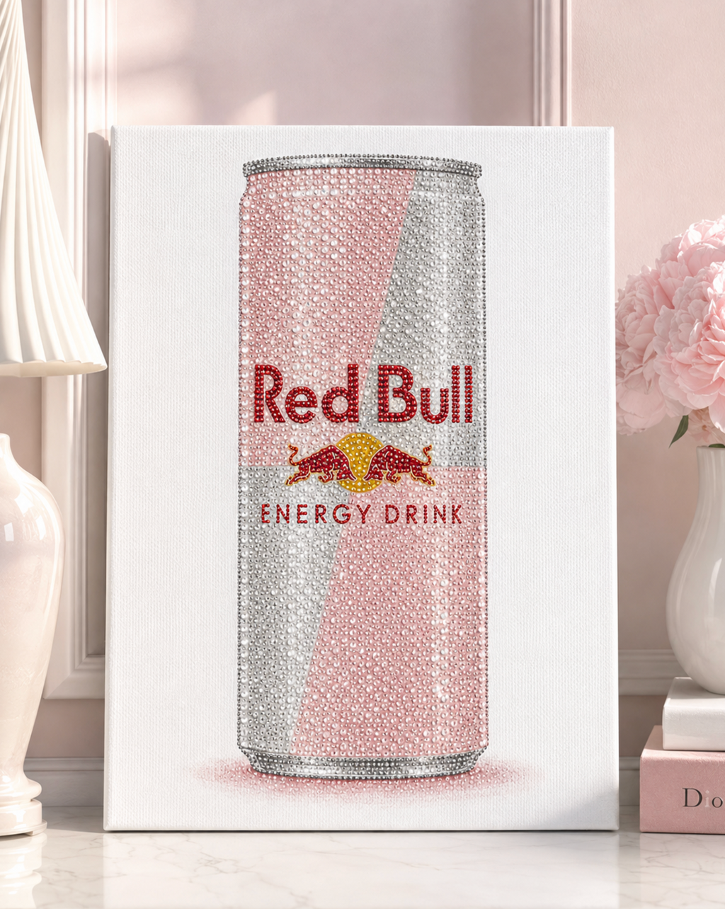 Pink Energy DIY Bedazzle Canvas Kit