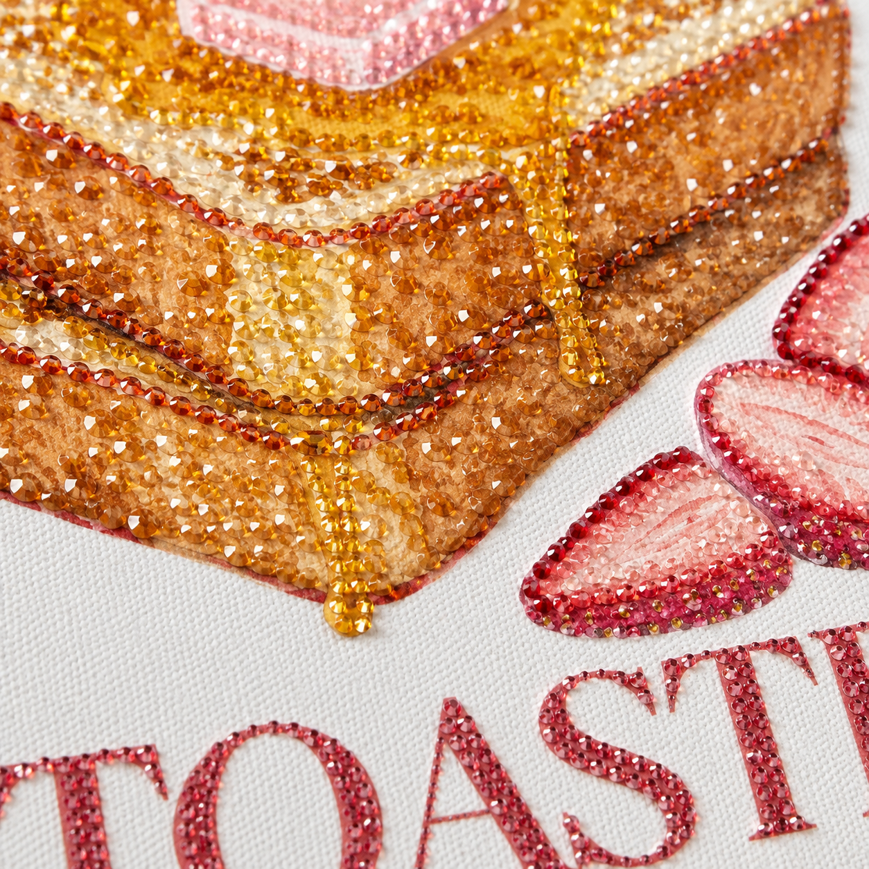 French Toast rhinestone detail